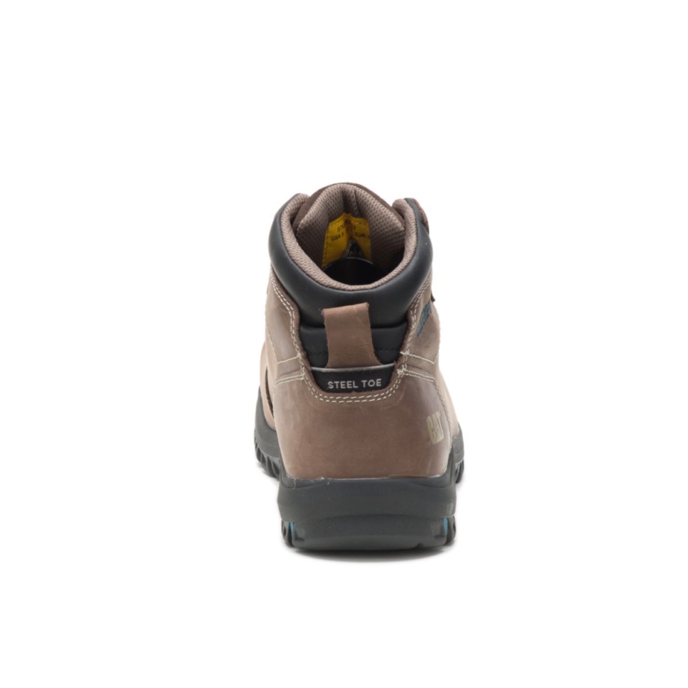 Bay Leaf Women's Mae Steel Toe Waterproof Work Boot Cat Footwear - Image 6