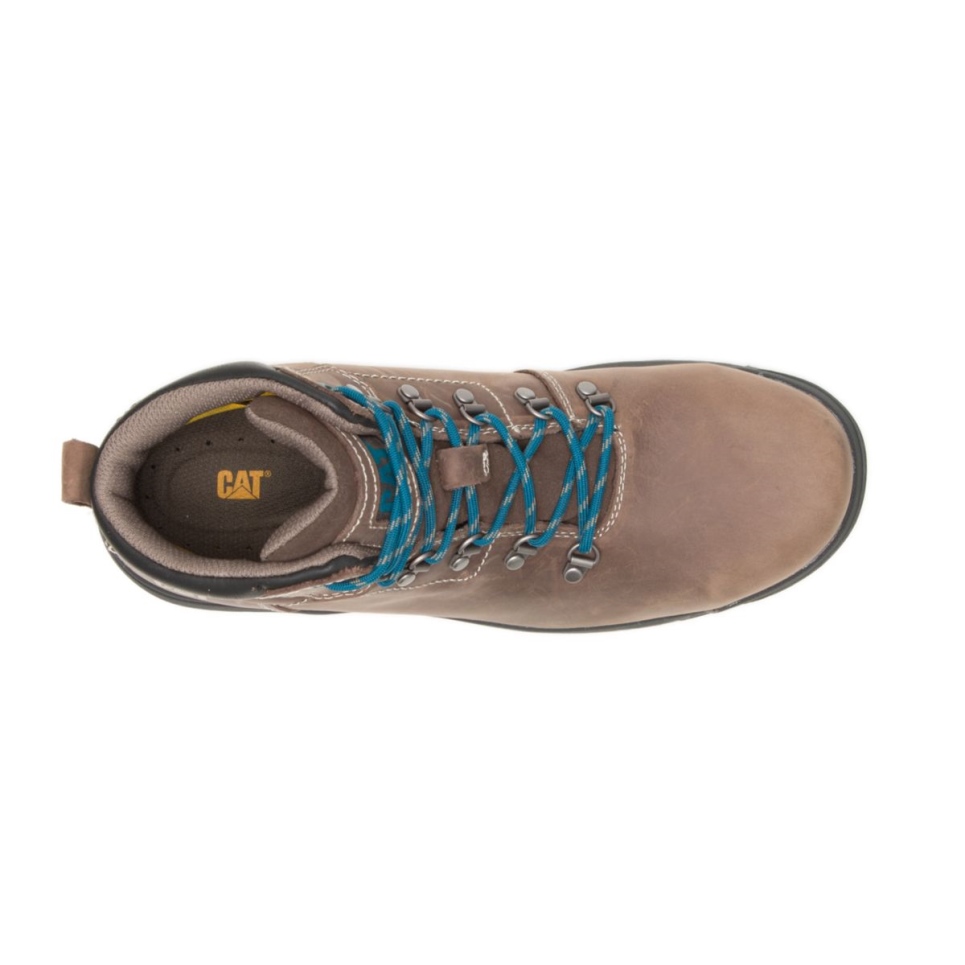 Bay Leaf Women's Mae Steel Toe Waterproof Work Boot Cat Footwear - Image 8