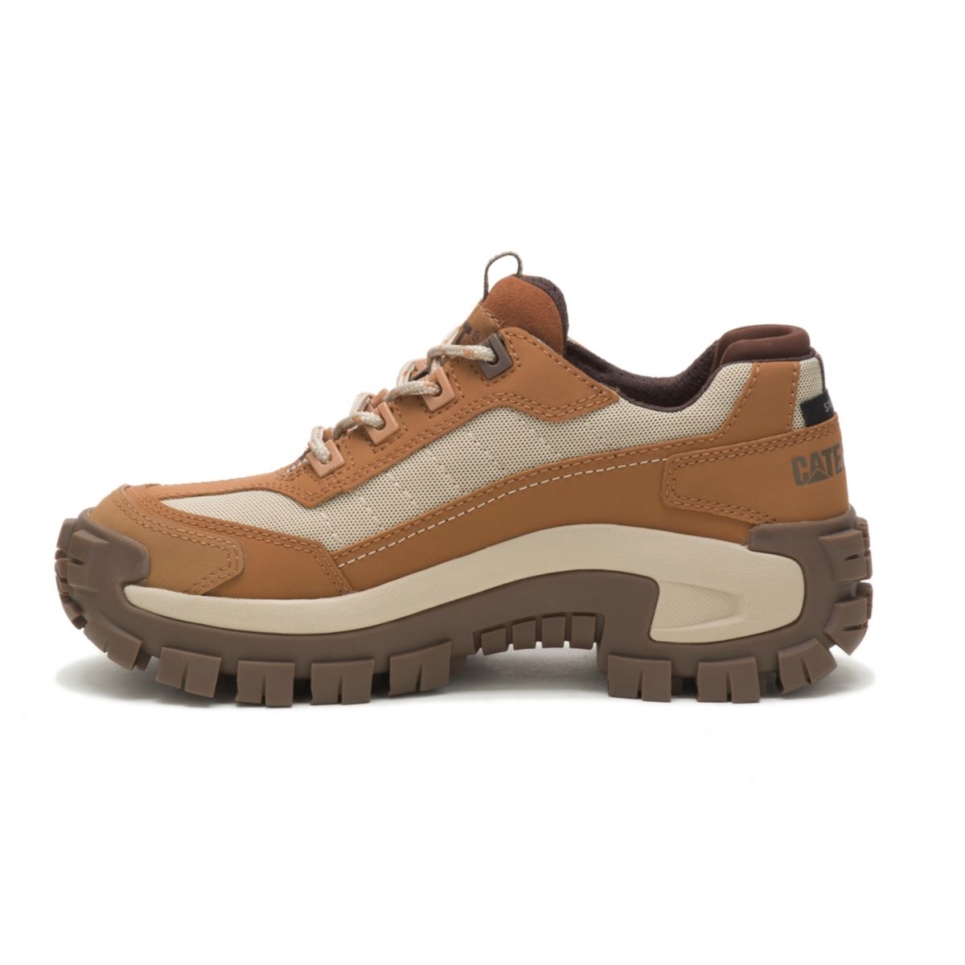 Brown Sugar-Tan Women's Invader Steel Toe Work Shoe Cat Footwear - Image 4