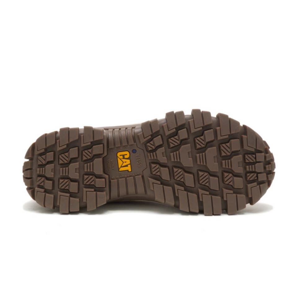 Brown Sugar-Tan Women's Invader Steel Toe Work Shoe Cat Footwear - Image 6