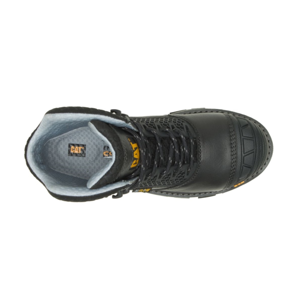 Cat Footwear Black Women's Excavator Superlite Cool Carbon Composite Toe Work Boot - Image 7