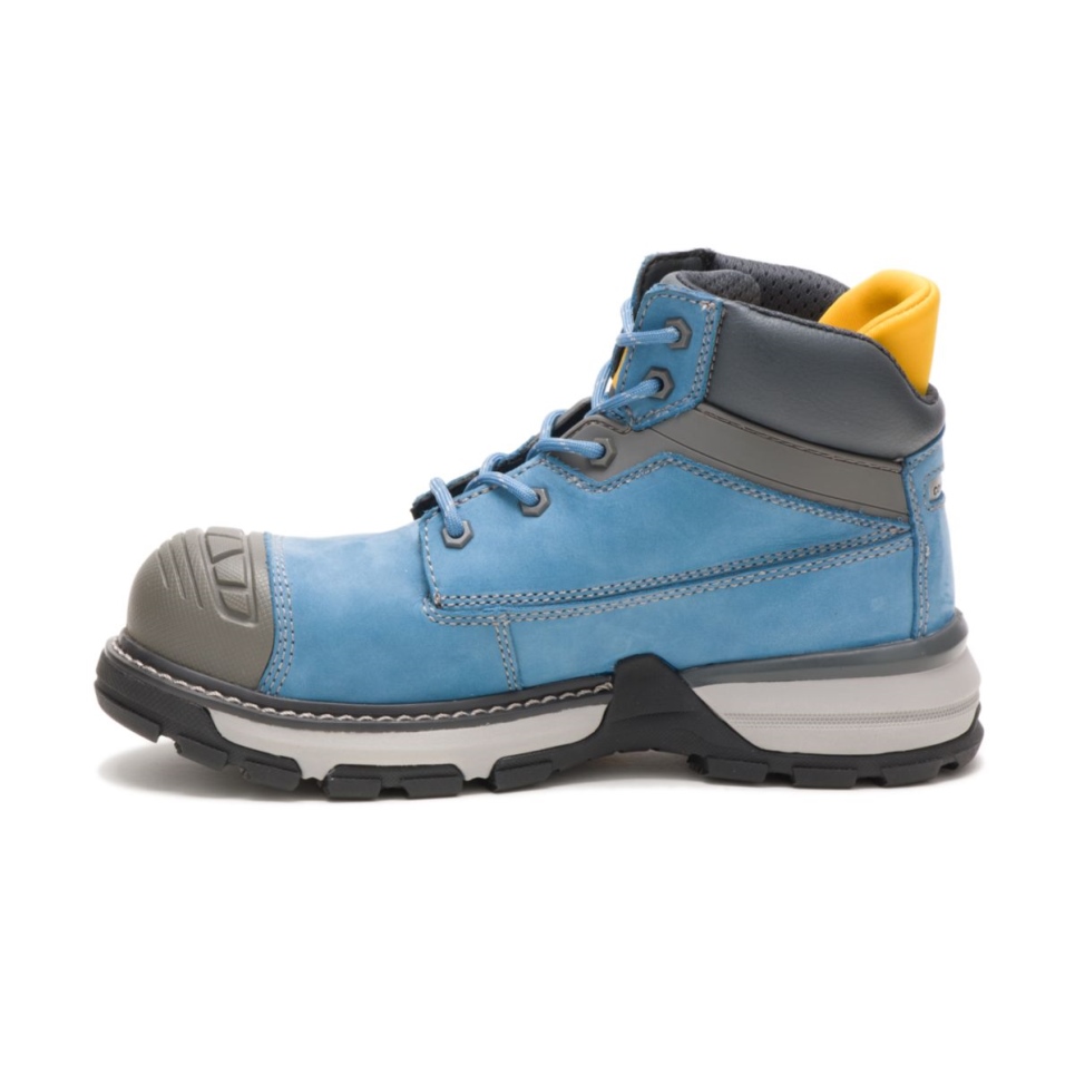 Cat Footwear Blue Heaven Women's Excavator Superlite Waterproof Toe Work Boot - Image 5