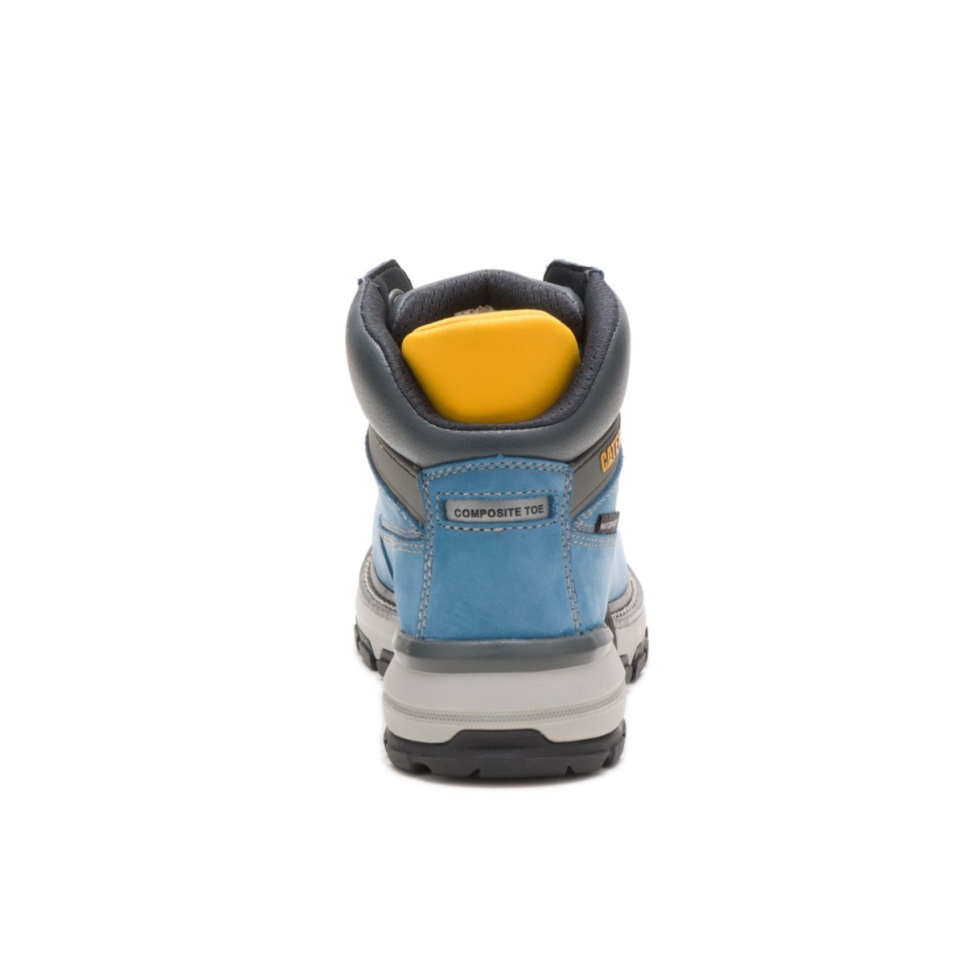 Cat Footwear Blue Heaven Women's Excavator Superlite Waterproof Toe Work Boot - Image 6