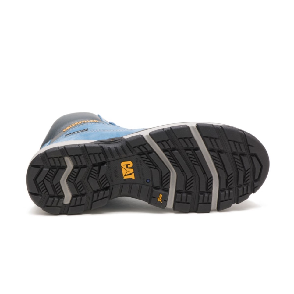 Cat Footwear Blue Heaven Women's Excavator Superlite Waterproof Toe Work Boot - Image 7