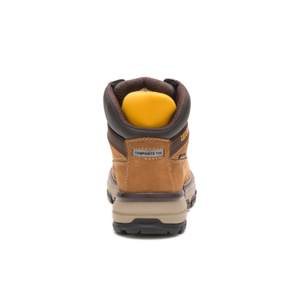 Cat Footwear Women's Excavator Carbon Composite Toe Work Boot Sudan Brown - Image 5
