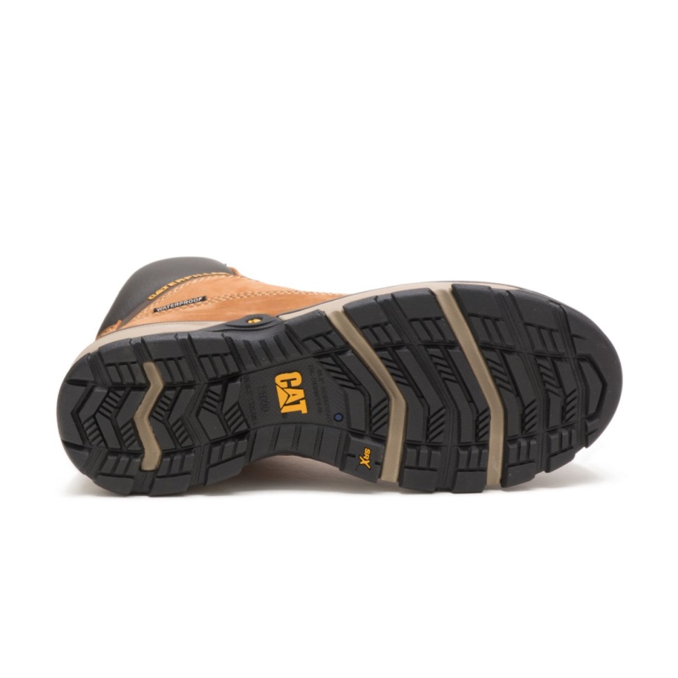 Cat Footwear Women's Excavator Carbon Composite Toe Work Boot Sudan Brown - Image 6