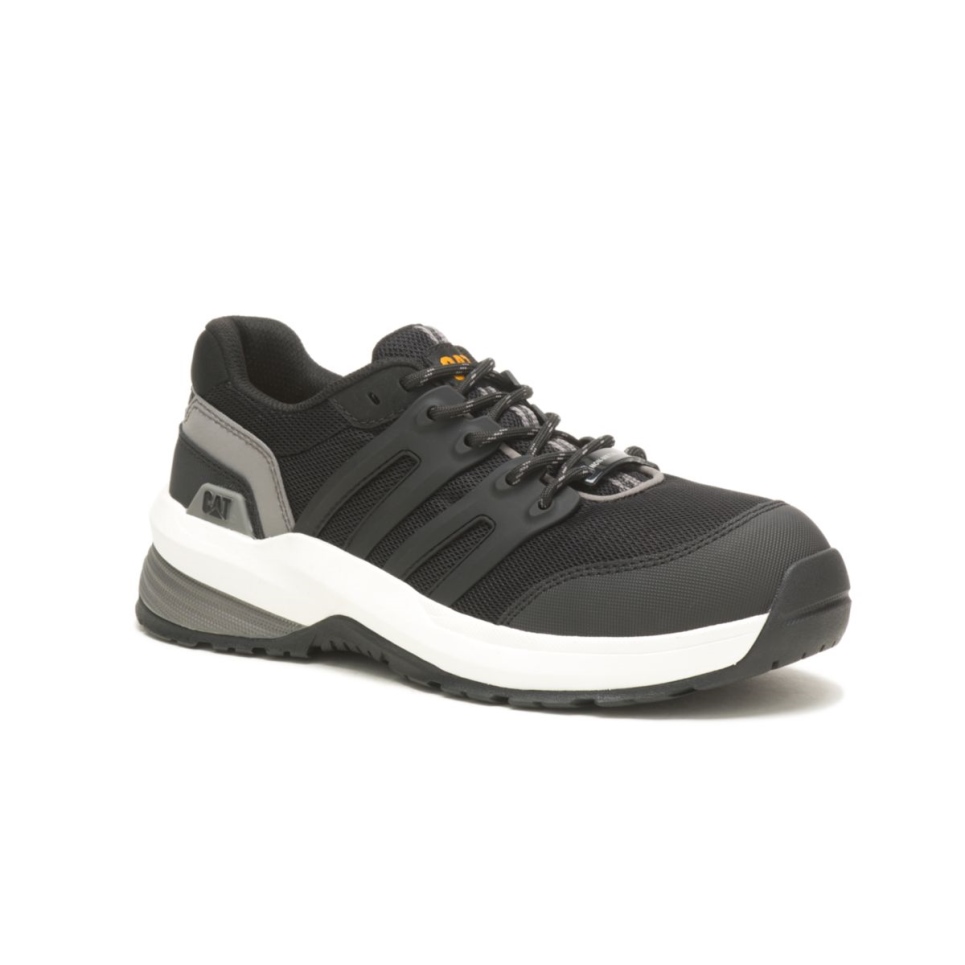Cat Footwear Women's Streamline 2.0 Composite Toe Work Shoe Black-Medium Charcoal - Image 4