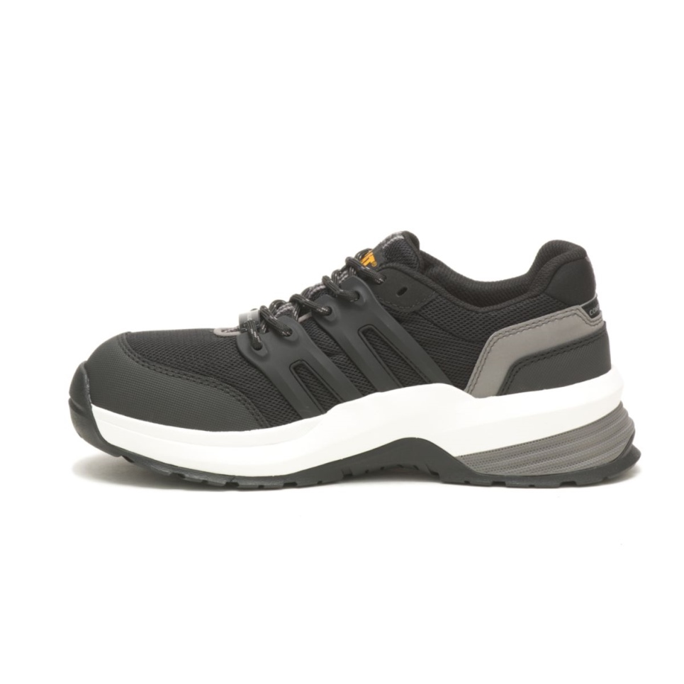 Cat Footwear Women's Streamline 2.0 Composite Toe Work Shoe Black-Medium Charcoal - Image 5