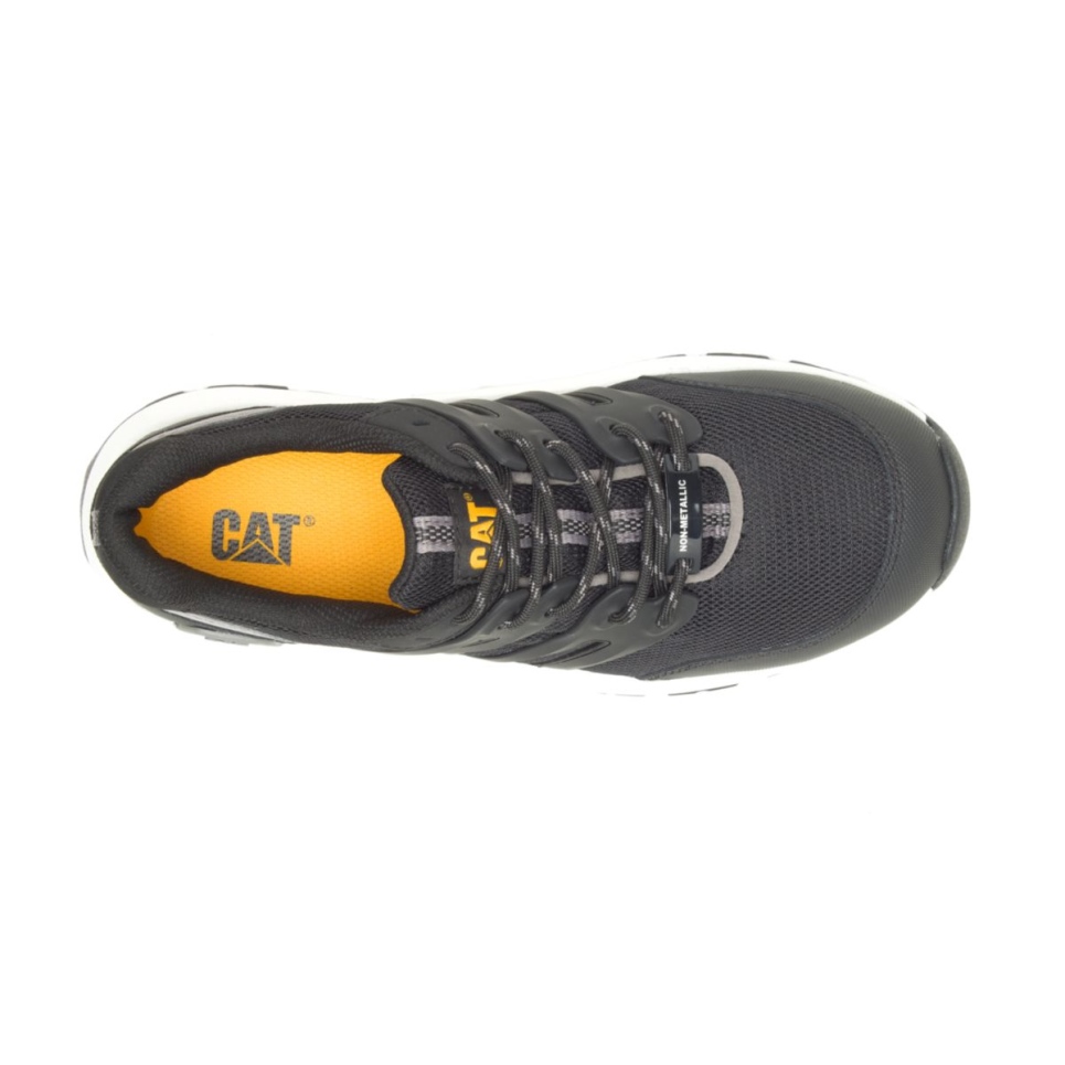Cat Footwear Women's Streamline 2.0 Composite Toe Work Shoe Black-Medium Charcoal - Image 8