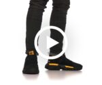 Black-Cat Yellow Raider Sport Sneaker Cat Footwear - Image 3