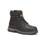 Black Men's Exposition 6' Alloy Toe Work Boot Cat Footwear - Image 3