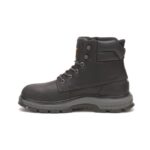 Black Men's Exposition 6' Alloy Toe Work Boot Cat Footwear - Image 4