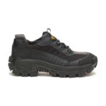 Black Men's Invader Steel Toe Work Shoe Cat Footwear - Image 2
