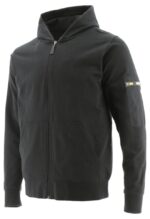 Black Men's Loopback Full Zip Hoodie Cat Footwear