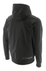 Black Men's Loopback Full Zip Hoodie Cat Footwear - Image 3