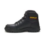 Black Men's Outline Steel Toe Work Boot Cat Footwear - Image 4