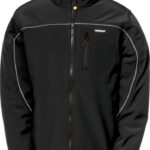 Black Men's Soft Shell Jacket Cat Footwear