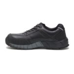 Black Men's Streamline Leather Composite Toe Work Shoe Cat Footwear - Image 4