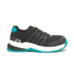 Black-Teal Women's Streamline 2.0 Composite Toe Work Shoe Cat Footwear