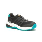 Black-Teal Women's Streamline 2.0 Composite Toe Work Shoe Cat Footwear - Image 3