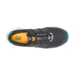 Black-Teal Women's Streamline 2.0 Composite Toe Work Shoe Cat Footwear - Image 7
