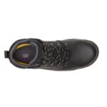 Black Women's Mae Steel Toe Waterproof Work Boot Cat Footwear - Image 8