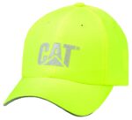 Bright Yellow Men's Hi-Vis Trademark Cap Cat Footwear - Image 2