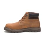 Brown Men's Outbase Waterproof Work Boot Cat Footwear - Image 4
