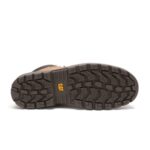Brown Men's Outbase Waterproof Work Boot Cat Footwear - Image 6