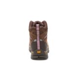 Brown Women's Ally Waterproof Composite Toe Work Boot Cat Footwear - Image 5