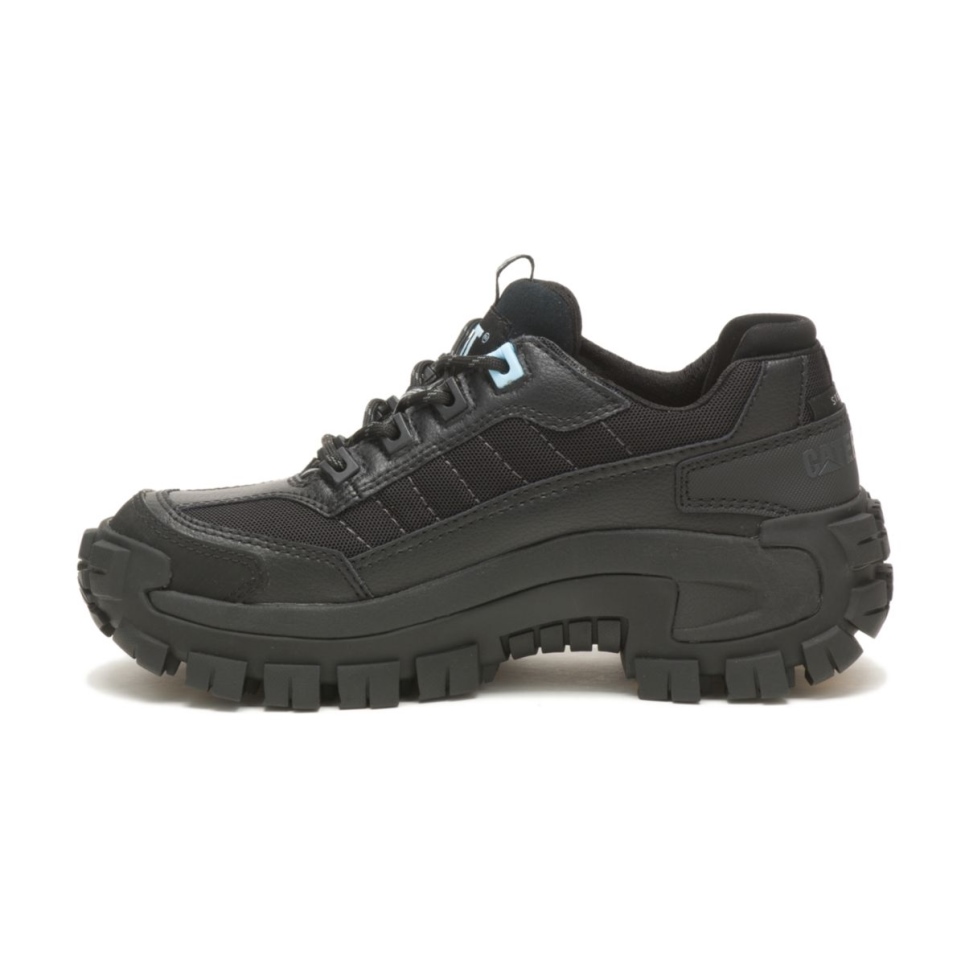 Cat Footwear Black-Light Blue Women's Invader Steel Toe Work Shoe - Image 5