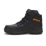 Cat Footwear Black Men's Resorption Waterproof Composite Toe Work Boot - Image 5