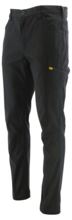 Cat Footwear Black Men's Stretch Canvas Utility Pant - Image 2