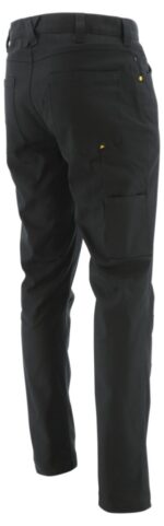 Cat Footwear Black Men's Stretch Canvas Utility Pant - Image 4