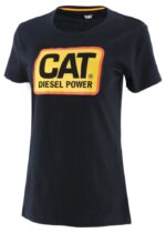 Cat Footwear Black Women's Diesel Power Tee - Image 2