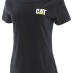 Cat Footwear Black Women's Trademark Tee