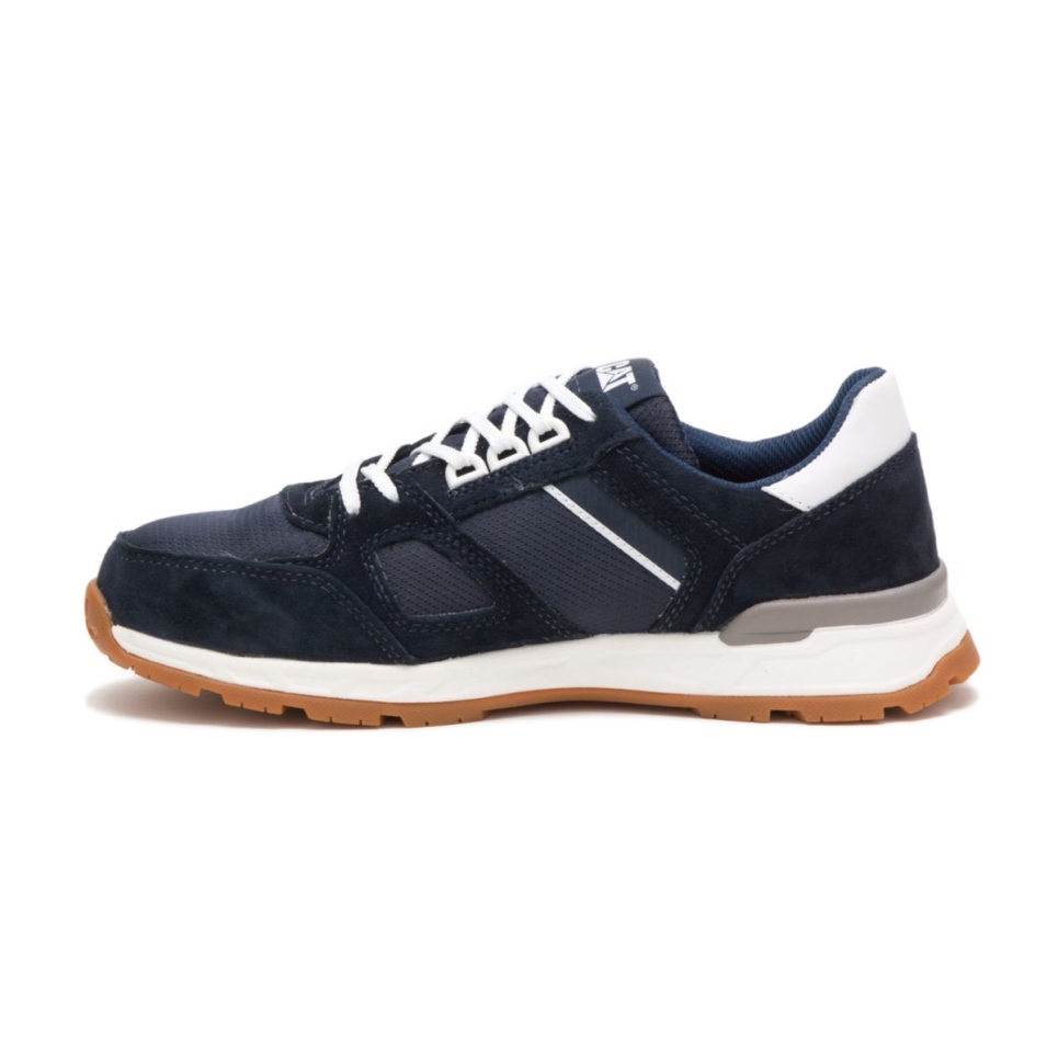 Cat Footwear Blue Nights Men's Woodward Steel Toe Work Shoe - Image 4