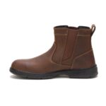 Cat Footwear Brown Men's Inherit Pull On Steel Toe Work Boot - Image 4