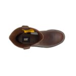 Cat Footwear Brown Men's Revolver Steel Toe Work Boot - Image 8