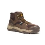 Cat Footwear Chocolate Men's Provoke Mid Waterproof Alloy Toe Work Boot - Image 4