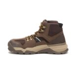 Cat Footwear Chocolate Men's Provoke Mid Waterproof Alloy Toe Work Boot - Image 5
