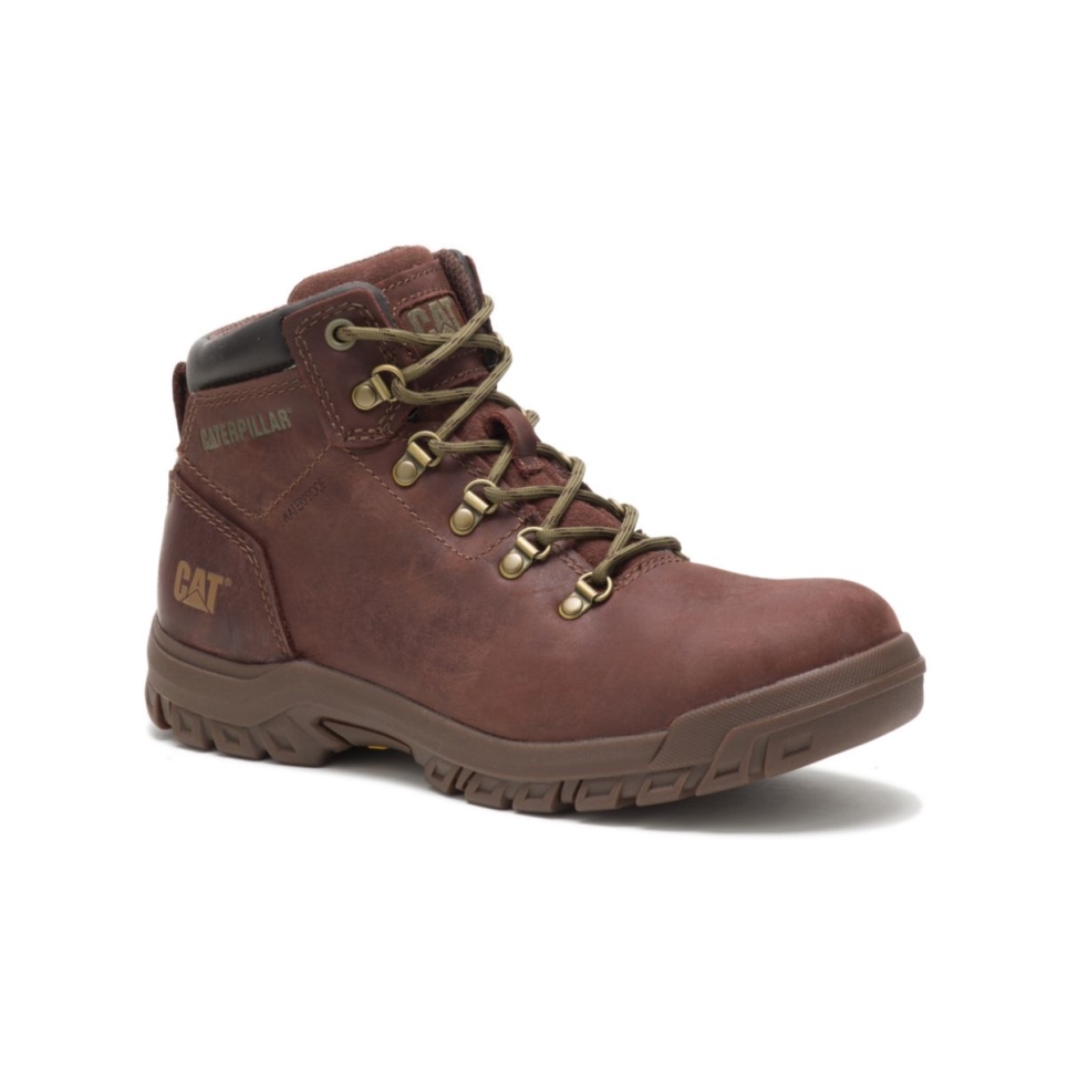 Cat Footwear Cocoa Women's Mae Steel Toe Waterproof Work Boot - Image 3