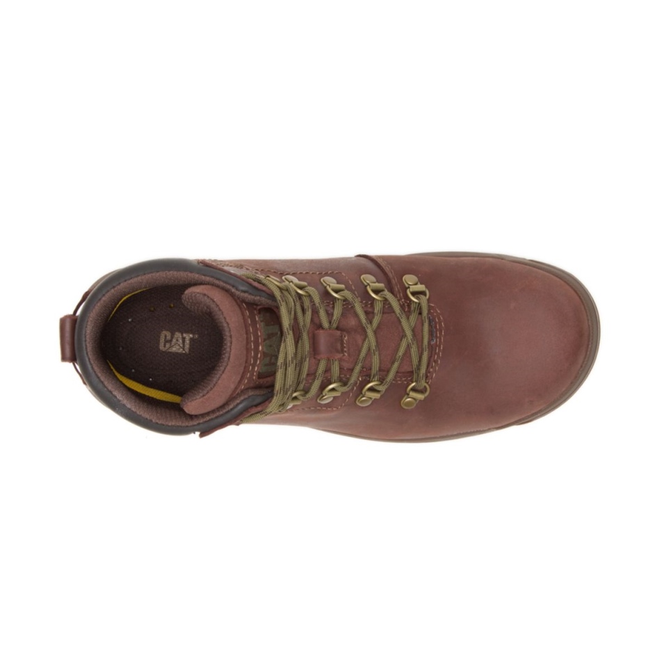 Cat Footwear Cocoa Women's Mae Steel Toe Waterproof Work Boot - Image 7