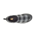 Cat Footwear Crossover Slip On Grey Plaid - Image 7