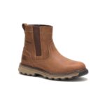 Cat Footwear Dark Beige Men's Pelton Work Boot - Image 3