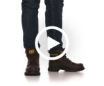 Cat Footwear Dark Brown Men's Second Shift Work Boot - Image 3