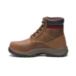 Cat Footwear Dark Brown Women's Dryverse 6' Waterproof Steel Toe Work Boot - Image 4