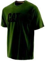 Cat Footwear Green Men's Trademark Tee - Image 2