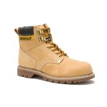 Cat Footwear Honey Nubuck Men's Second Shift Steel Toe Work Boot - Image 4