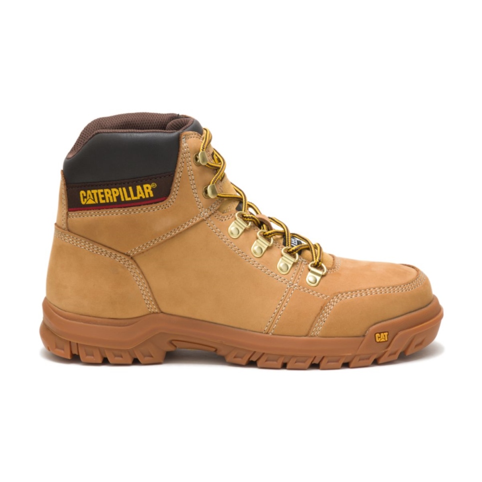 cat_footwear_honey_reset_mens_outline_steel_toe_work_boot.jpg Cat Footwear Honey Reset Men's Outline Steel Toe Work Boot - Image 1